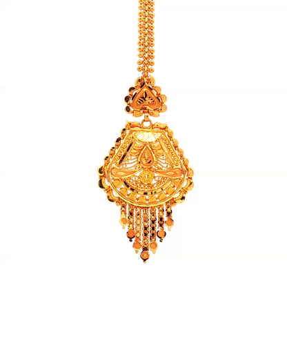 Traditional Gold Filigree Maang Tikka