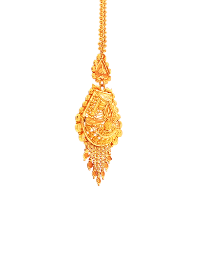 Traditional Gold Filigree Maang Tikka